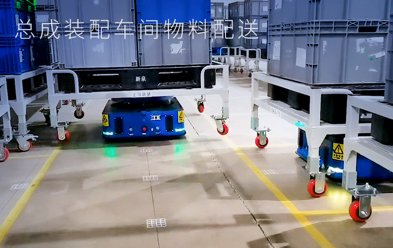 汽车-总成装配车间智慧物流项目